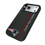 New England Patriots Personalized Sidebard MagSafe Compatible Phone Case for Apple iPhone