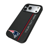 New England Patriots Personalized Sidebard MagSafe Compatible Phone Case for Apple iPhone