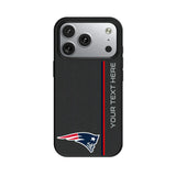 New England Patriots Personalized Sidebard MagSafe Compatible Phone Case for Apple iPhone