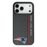 New England Patriots Personalized Sidebard MagSafe Compatible Phone Case for Apple iPhone