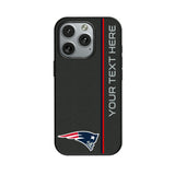 New England Patriots Personalized Sidebard MagSafe Compatible Phone Case for Apple iPhone