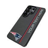 New England Patriots Personalized Sidebard MagSafe Compatible Phone Case for Samsung Galaxy