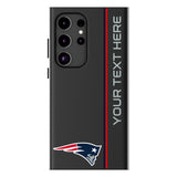 New England Patriots Personalized Sidebard MagSafe Compatible Phone Case for Samsung Galaxy