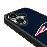 New England Patriots Personalized Stripe Bump Phone Case for Apple iPhone