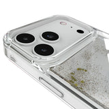 New England Patriots Personalized Tilt Glitter Phone Case for Apple iPhone