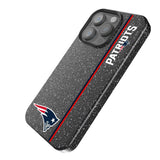 New England Patriots Sidebar Black Bling Phone Case for Apple iPhone
