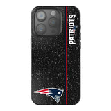 New England Patriots Sidebar Black Bling Phone Case for Apple iPhone