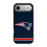 New England Patriots Stripe Bump Phone Case for Apple iPhone