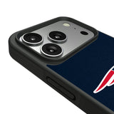 New England Patriots Stripe Bump Phone Case for Apple iPhone
