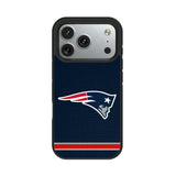 New England Patriots Stripe Bump Phone Case for Apple iPhone