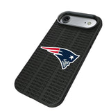 New England Patriots Text Backdrop Bump Phone Case for Apple iPhone