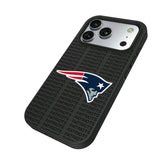 New England Patriots Text Backdrop Bump Phone Case for Apple iPhone