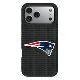 New England Patriots Text Backdrop Bump Phone Case for Apple iPhone