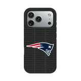 New England Patriots Text Backdrop Bump Phone Case for Apple iPhone