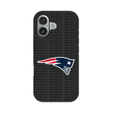 New England Patriots Text Backdrop Bump Phone Case for Apple iPhone