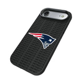 New England Patriots Text Backdrop Bump Phone Case for Apple iPhone