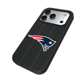New England Patriots Text Backdrop Bump Phone Case for Apple iPhone