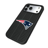 New England Patriots Text Backdrop Bump Phone Case for Apple iPhone