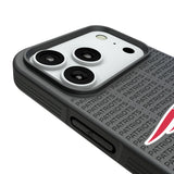 New England Patriots Text Backdrop Bump Phone Case for Apple iPhone
