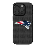 New England Patriots Text Backdrop Bump Phone Case for Apple iPhone