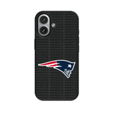 New England Patriots Text Backdrop MagSafe Compatible Phone Case for Apple iPhone