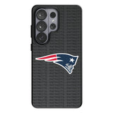 New England Patriots Text Backdrop MagSafe Compatible Phone Case for Samsung Galaxy