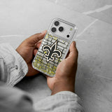 New Orleans Saints Brick Glitter Phone Case for Apple iPhone 17 Series
