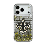 New Orleans Saints Brick Glitter Phone Case for Apple iPhone 17 Series