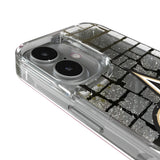 New Orleans Saints Brick Glitter Phone Case for Apple iPhone