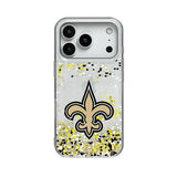 New Orleans Saints Confetti Glitter Phone Case for Apple iPhone
