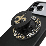 New Orleans Saints Confetti PopSockets Magnetic Phone Grip and Stand