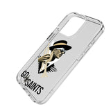 New Orleans Saints Deco Clear Phone Case for Apple iPhone