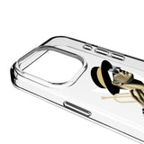 New Orleans Saints Deco Clear Phone Case for Apple iPhone