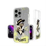 New Orleans Saints Deco Glitter Phone Case for Apple iPhone