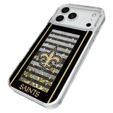 New Orleans Saints Field Glitter Phone Case for Apple iPhone