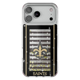 New Orleans Saints Field Glitter Phone Case for Apple iPhone