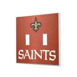 New Orleans Saints Football Hidden-Screw Light Switch Plate