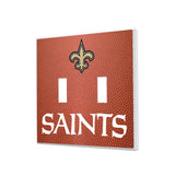 New Orleans Saints Football Hidden-Screw Light Switch Plate
