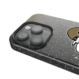 New Orleans Saints Historic Collection Linen Black Bling Phone Case for Apple iPhone