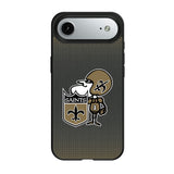 New Orleans Saints Historic Collection Linen MagSafe Compatible Phone Case for Apple iPhone