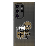 New Orleans Saints Historic Collection Linen MagSafe Compatible Phone Case for Samsung Galaxy