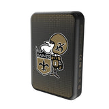 New Orleans Saints Historic Collection Linen Wireless Mag Power Bank