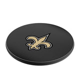 New Orleans Saints Linen 15-Watt Wireless Charger