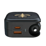 New Orleans Saints Linen 2 in 1 USB A/C Charger