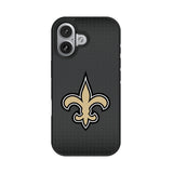 New Orleans Saints Linen Bump Phone Case for Apple iPhone