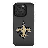 New Orleans Saints Linen Bump Phone Case for Apple iPhone