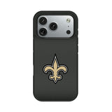 New Orleans Saints Linen Bump Phone Case for Apple iPhone
