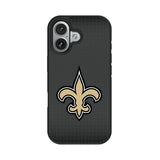New Orleans Saints Linen Bump Phone Case for Apple iPhone