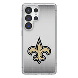 New Orleans Saints Linen Clear Phone Case for Samsung Galaxy