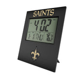 New Orleans Saints Linen Wall Clock